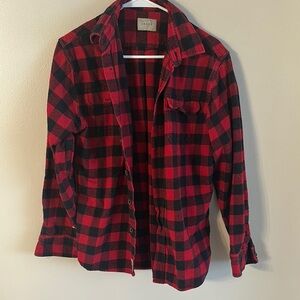 Jachs Red and Black Checkered Flannel